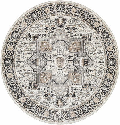 Cabacungan Washable Area Rug 6'7" x 6'7" Round