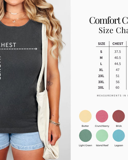 Camping Mode Mountain Hiking Nature Comfort Colors Tank Top