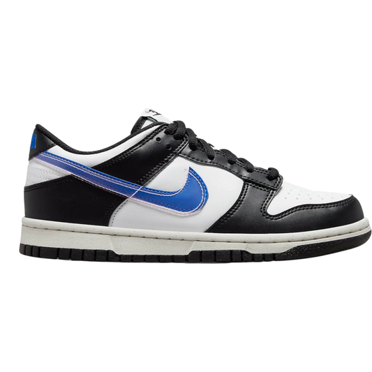 Nike Dunk Low Next Nature Kids Sneakers Black/Hyper Royal