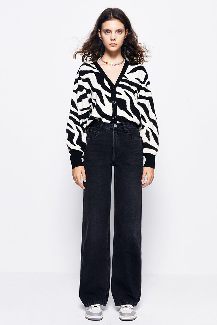 Coney Island Whitefish High Rise Wide Jeans HJ007 Hey Jude