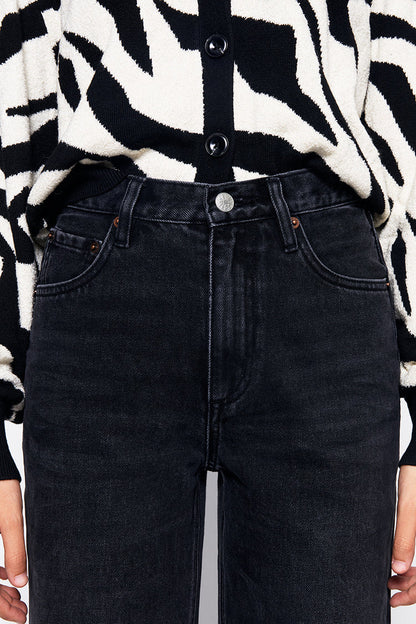 Coney Island Whitefish High Rise Wide Jeans HJ007