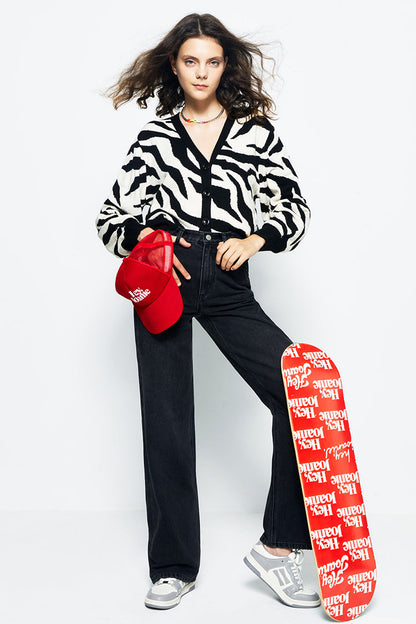 Coney Island Whitefish High Rise Wide Jeans HJ007