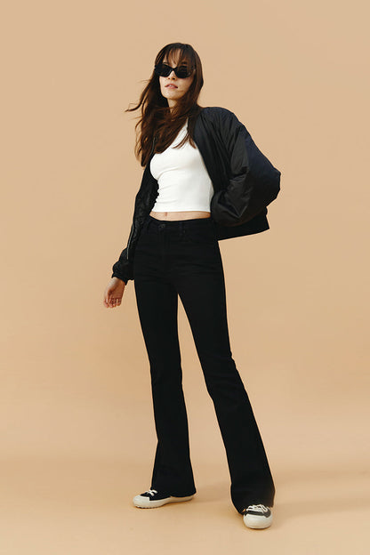 Vintage High Rise Flare LALA Jeans HJ186