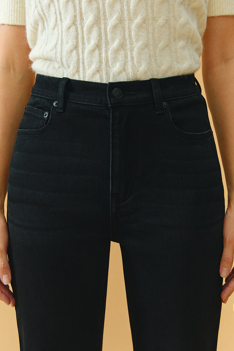 Barbara High Rise Bootcut Jeans HJ004