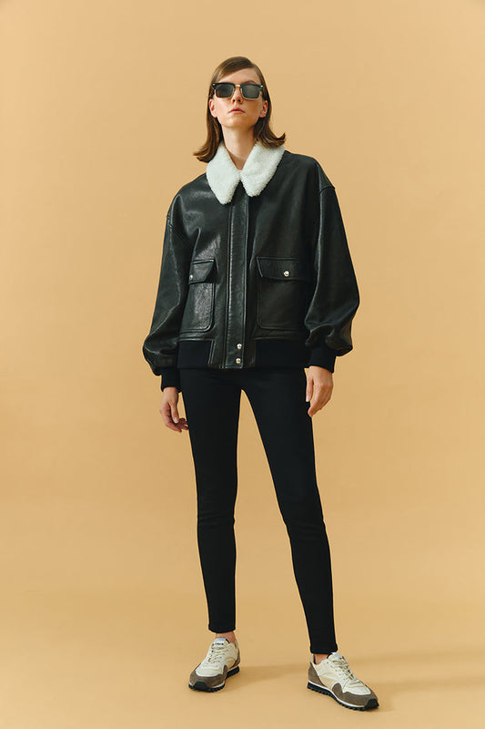 Chicago High Rise Skinny Jeans HJ003 Back In Black