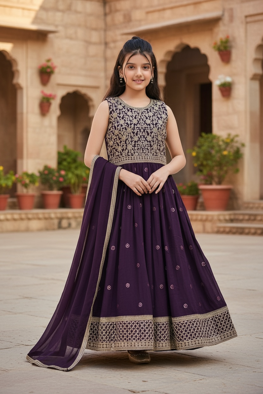 Size 38: kids / girls Anarkali set