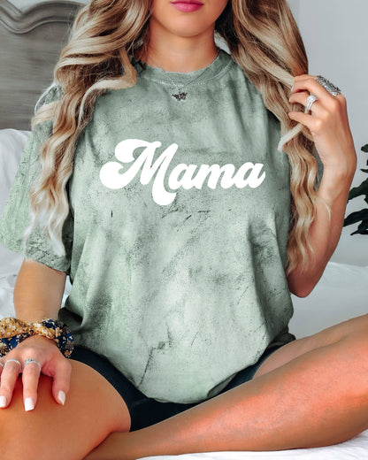 Groovy Mama Comfort Colors T Shirt Fern