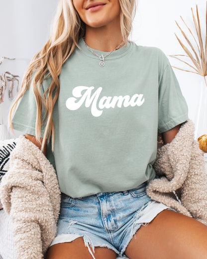 Groovy Mama Comfort Colors T Shirt Bay