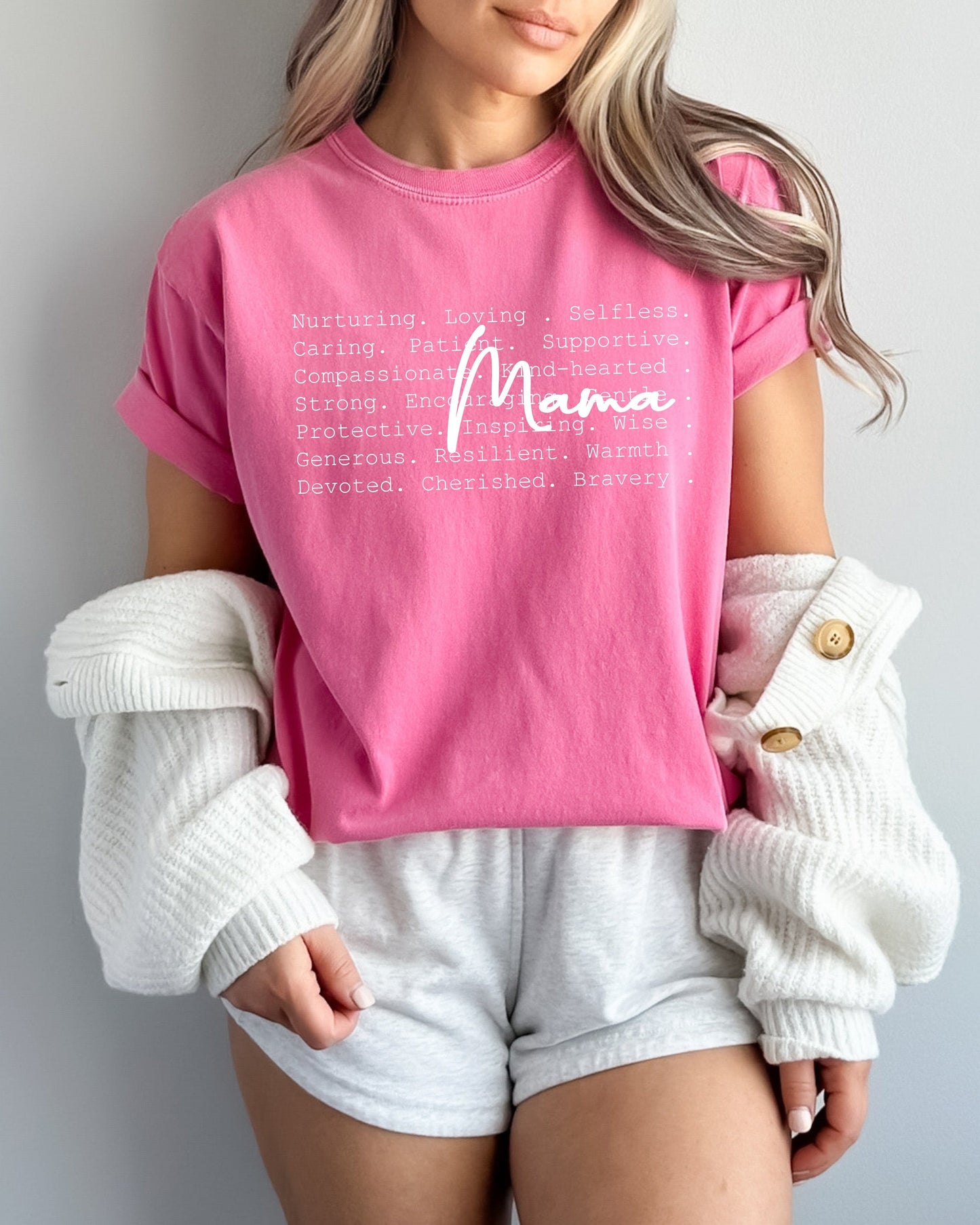 Definition Of Mama Comfort Colors T Shirt Crunchberry