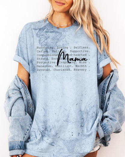 Definition Of Mama Comfort Colors T Shirt Ocean
