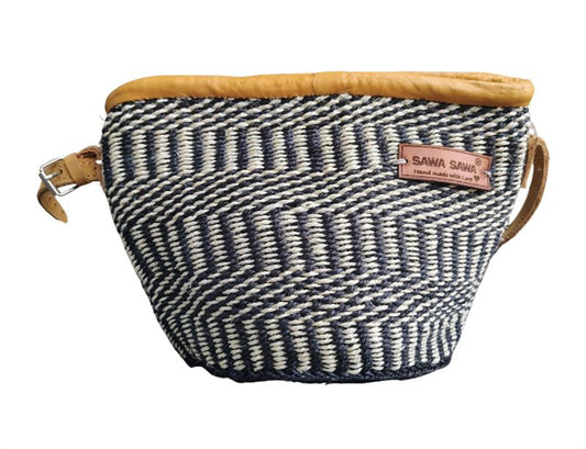 Small Balance Handcrafted Sisal Straw Crossbody Bag