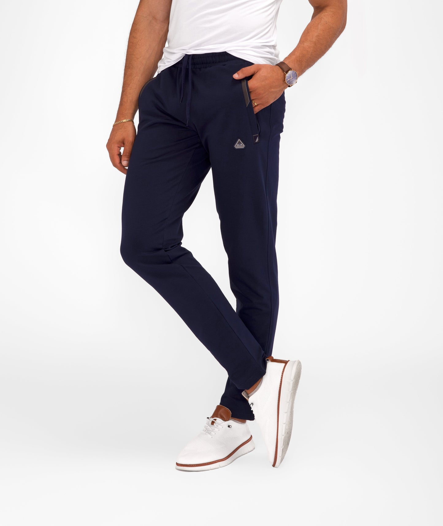 All-Day Comfort Athletic Sweatpants - Tapered (Tall Fit) Navy