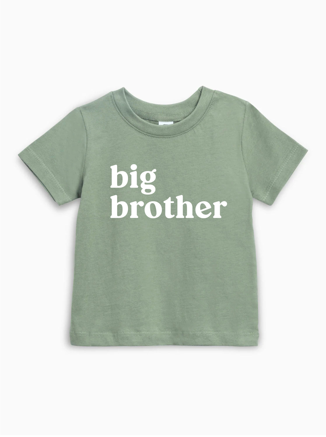 Big Brother Organic Cotton Kids T-Shirt – Baby & Youth Matching Family Announcement Tee Thyme