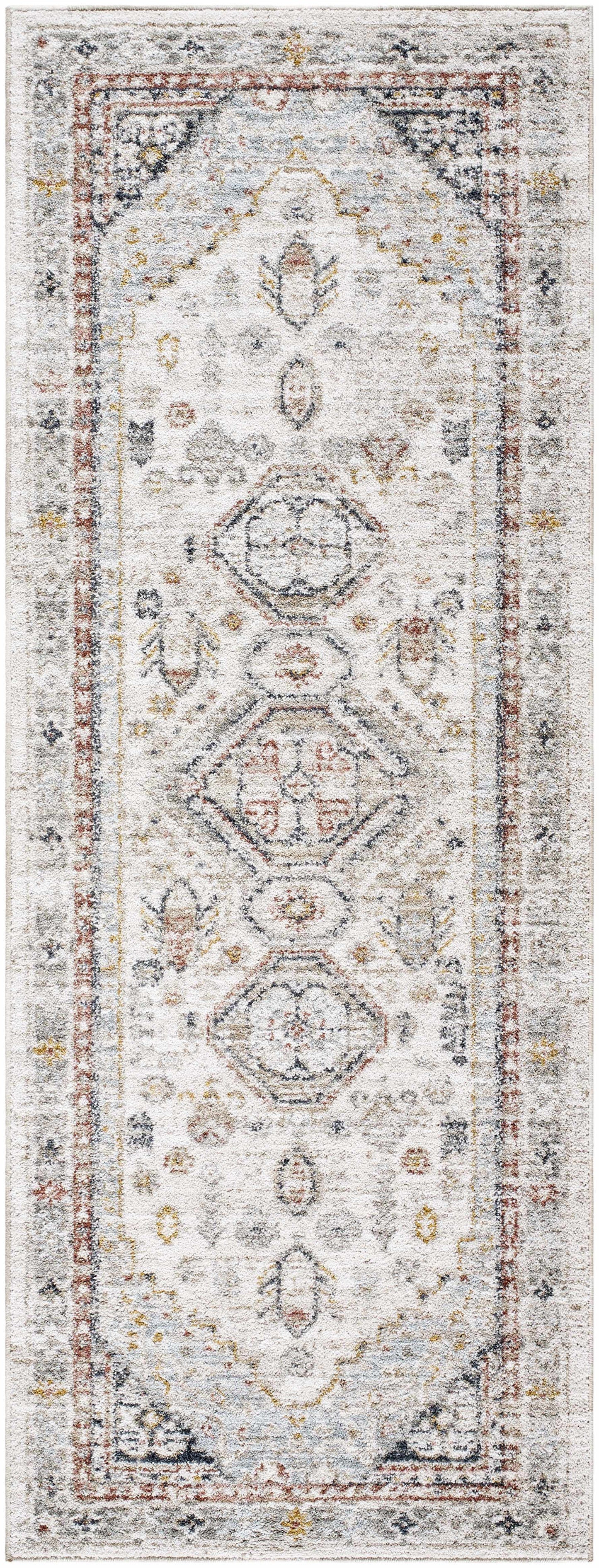 Kouta Cream Area Rug 2'8" x 7'3" Runner