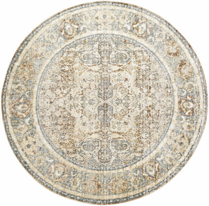 Arias Blue Boutique Washable Rug - Clearance 6'7" Round