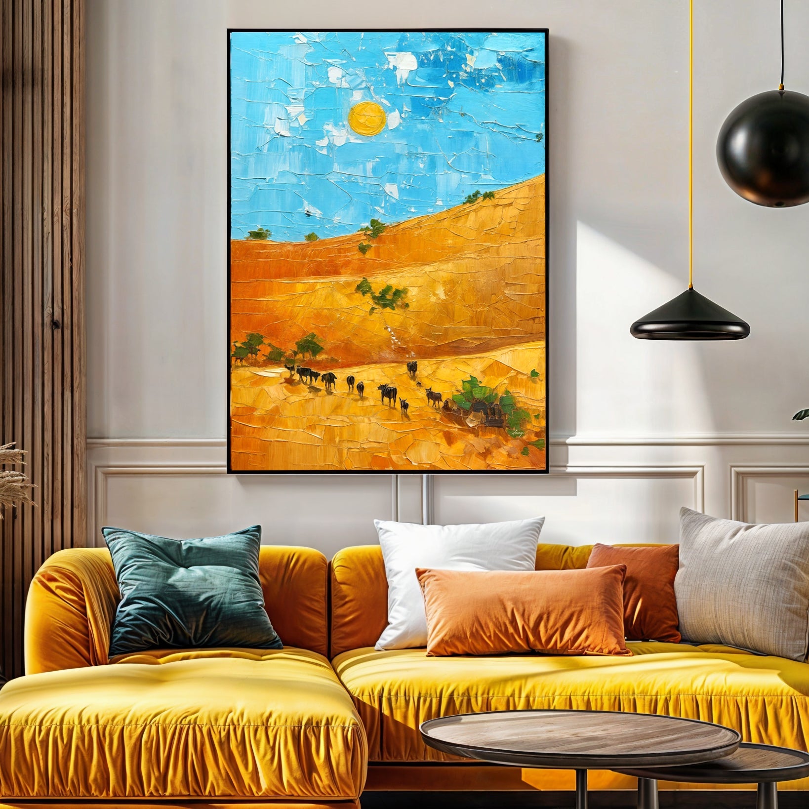 Canvas Print: "Savannah Daze" 40" x 60"