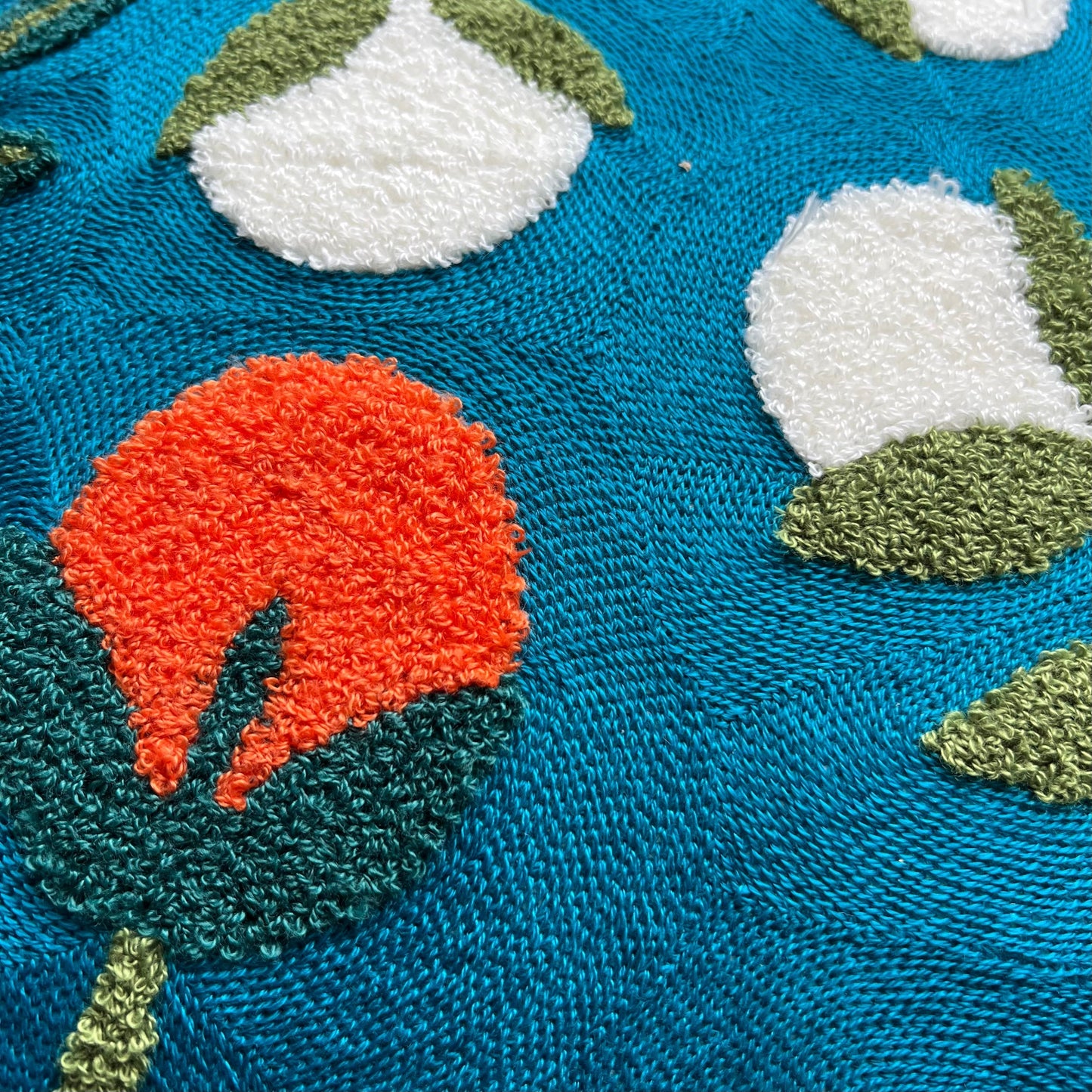 Sweet Fruit Embroidered Pillow Cover