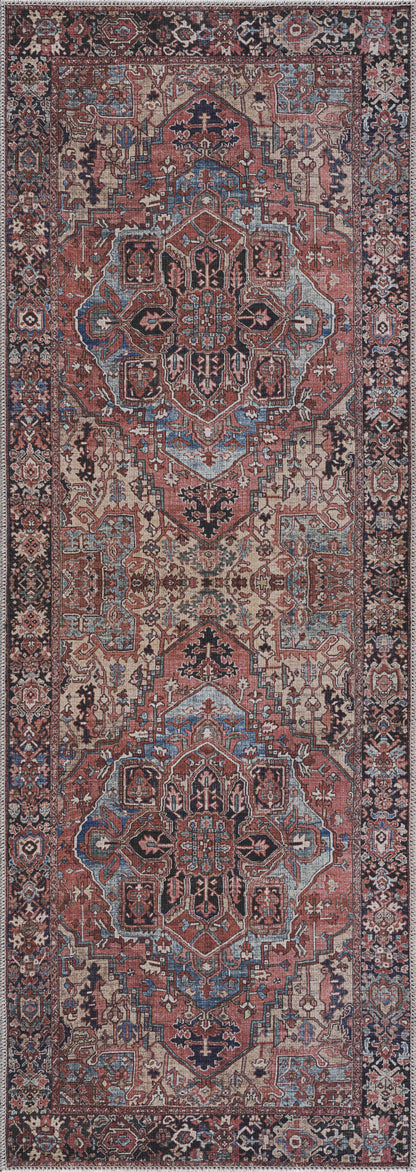 Neyland Washable Area Rug 2'6" x 7'6" Runner