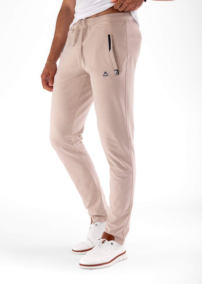All-Day Comfort Athletic Sweatpants - Tapered (Tall Fit) Dark Beige