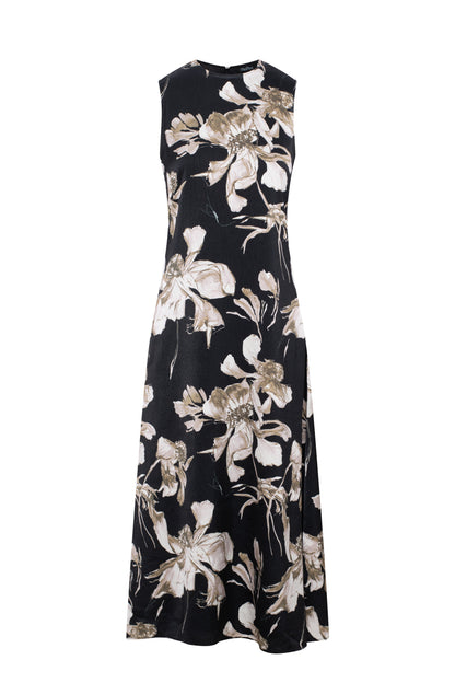 Printed Floral Jumper Black Blush