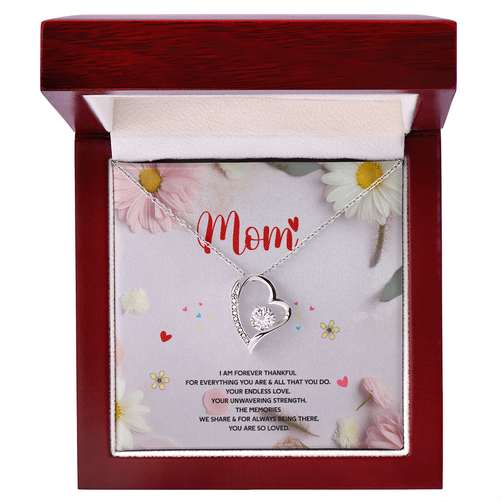I Am Forever Thankful Necklace – Sentimental Jewelry for Mom