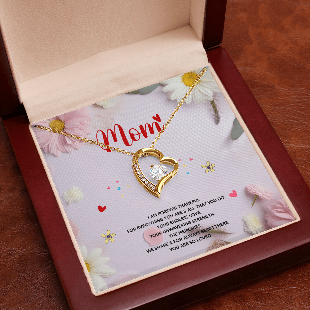 I Am Forever Thankful Necklace – Sentimental Jewelry for Mom