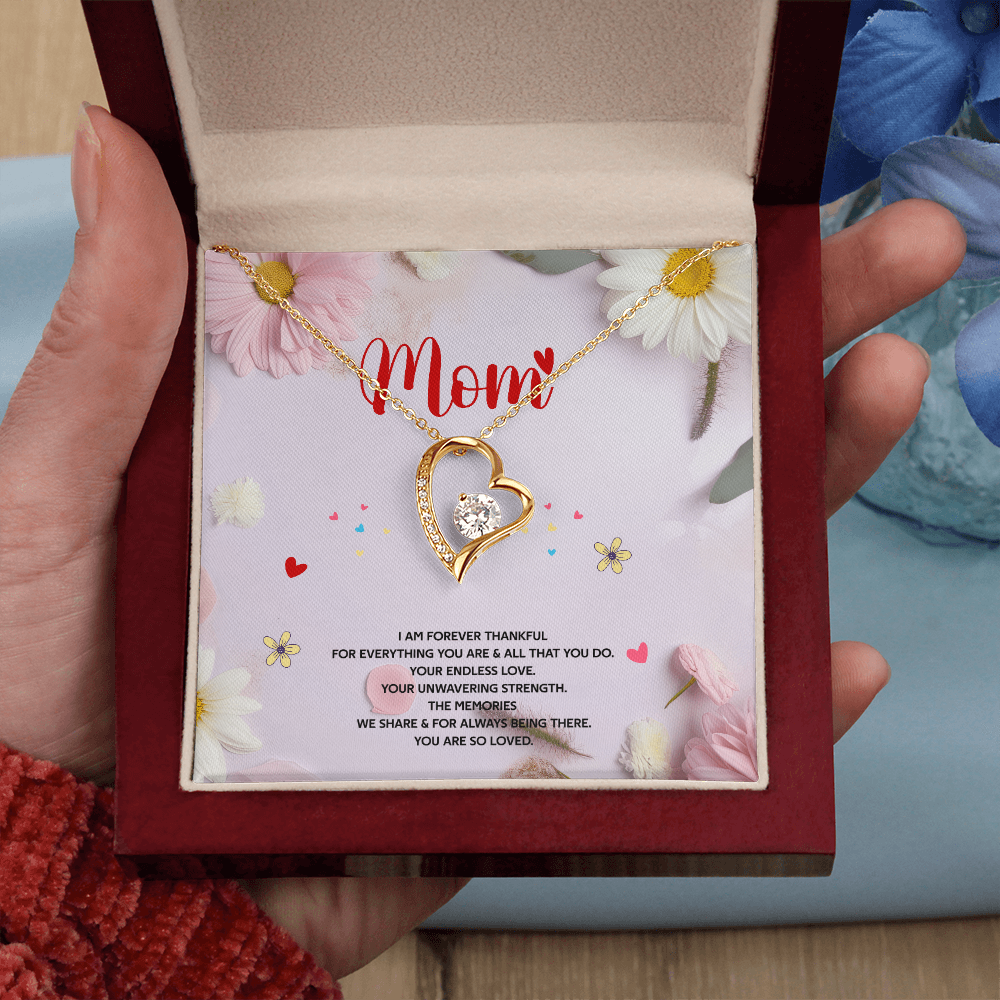 I Am Forever Thankful Necklace – Sentimental Jewelry for Mom