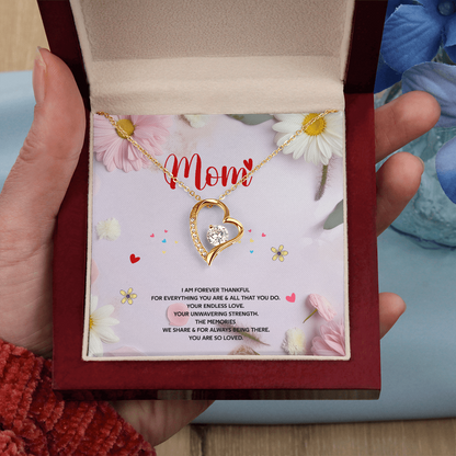 I Am Forever Thankful Necklace – Sentimental Jewelry for Mom