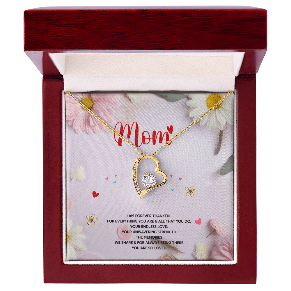 I Am Forever Thankful Necklace – Sentimental Jewelry for Mom