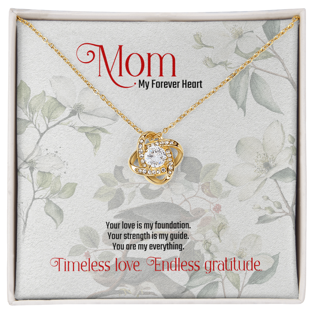 Love Knot Necklace – Gift for Mom