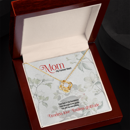 Love Knot Necklace – Gift for Mom