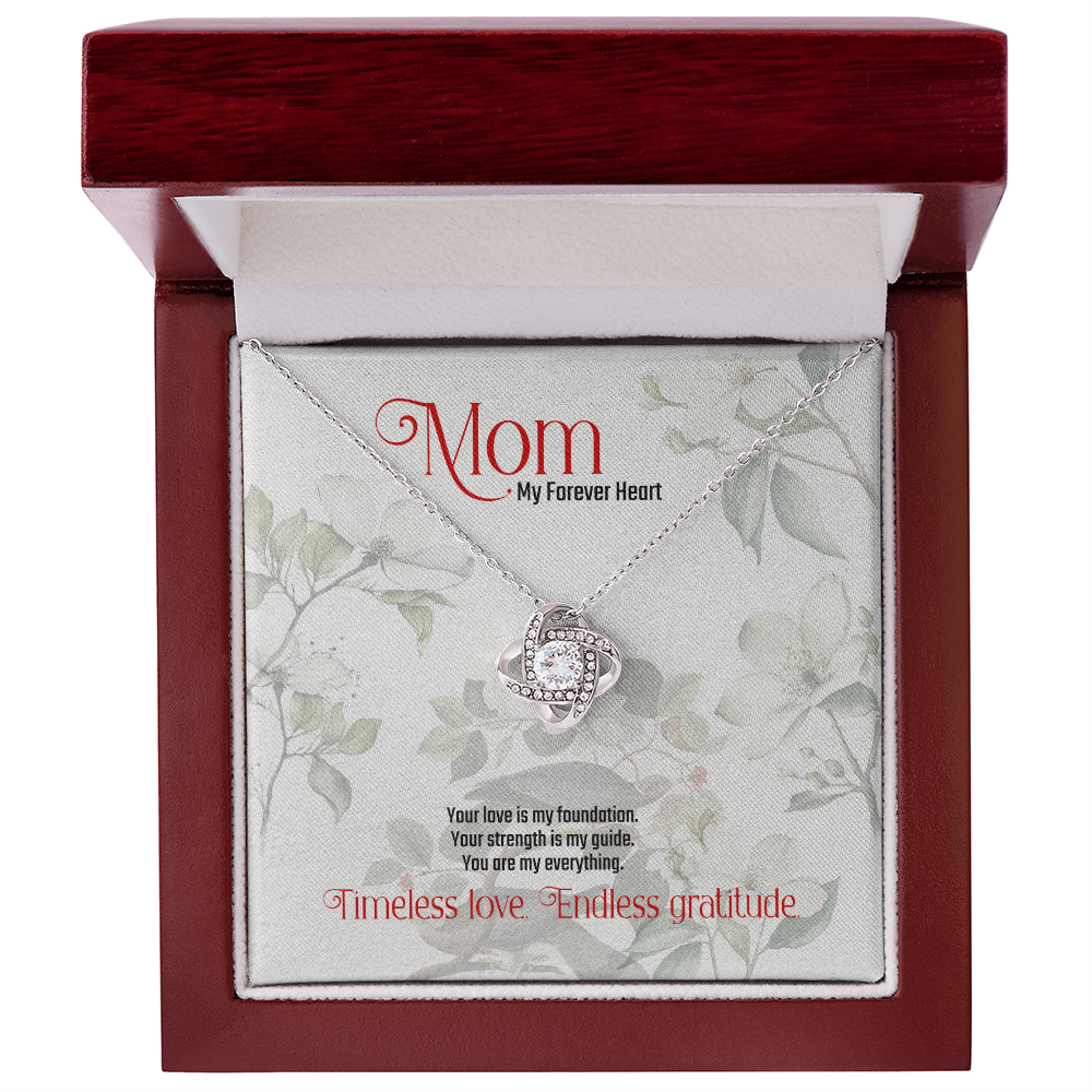 Love Knot Necklace – Gift for Mom