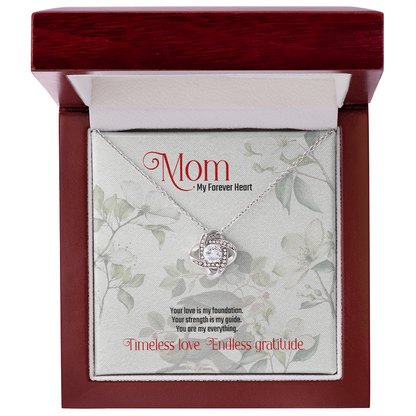 Love Knot Necklace – Gift for Mom