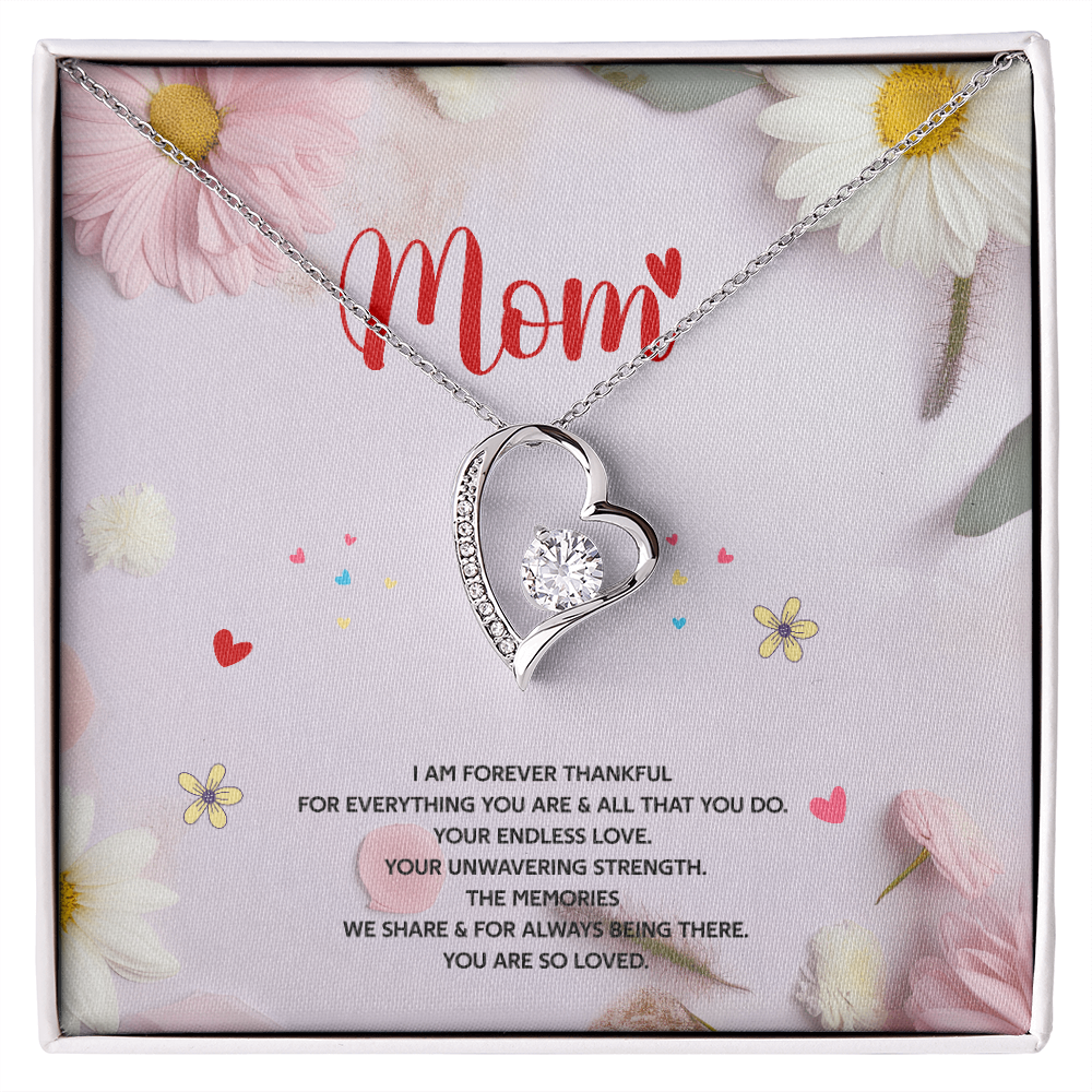 I Am Forever Thankful Necklace – Sentimental Jewelry for Mom