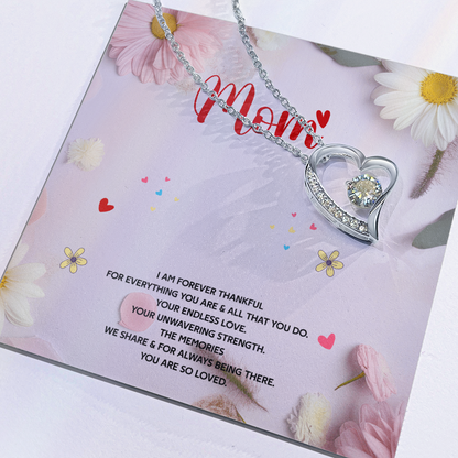 I Am Forever Thankful Necklace – Sentimental Jewelry for Mom