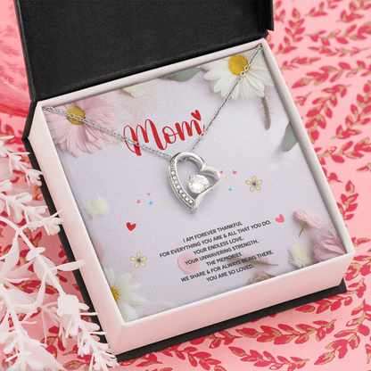 I Am Forever Thankful Necklace – Sentimental Jewelry for Mom