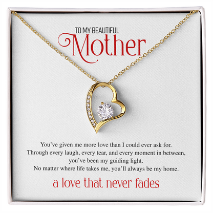 Forever Love Necklace – Meaningful Gift for Mom