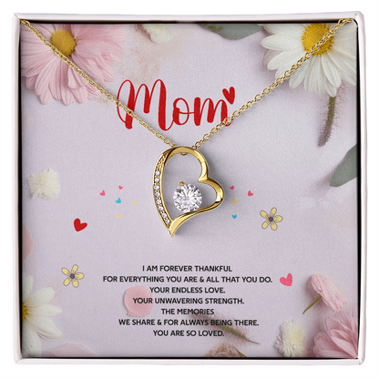 I Am Forever Thankful Necklace – Sentimental Jewelry for Mom