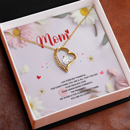 I Am Forever Thankful Necklace – Sentimental Jewelry for Mom