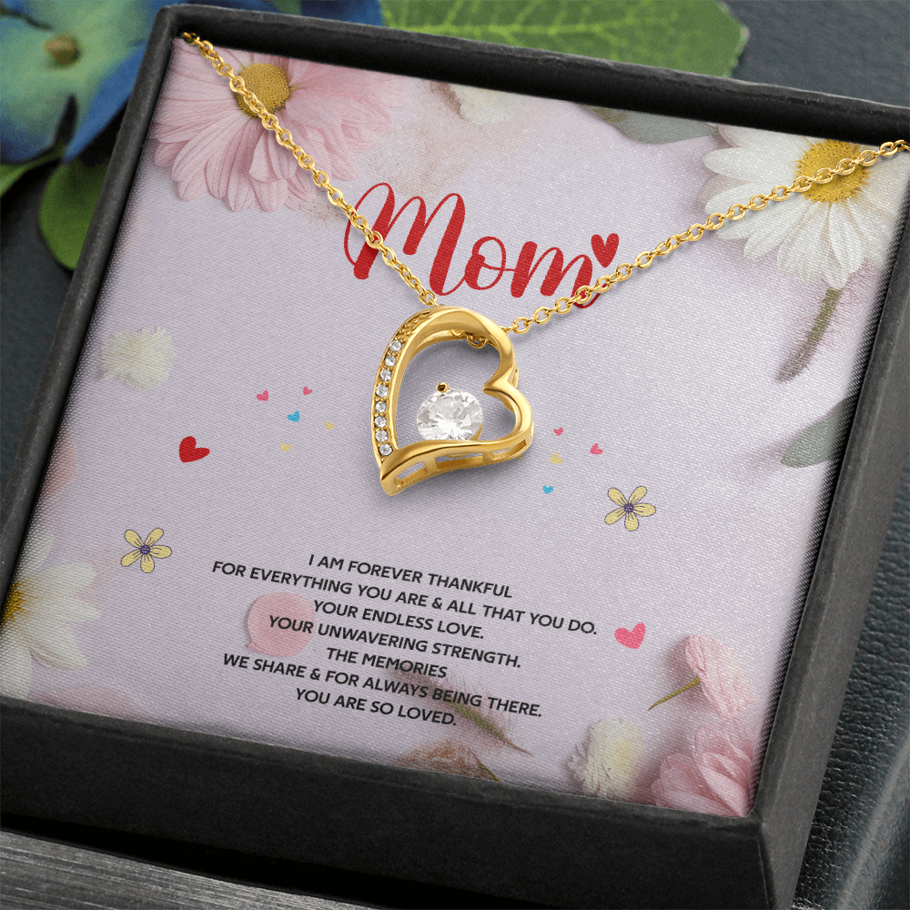 I Am Forever Thankful Necklace – Sentimental Jewelry for Mom