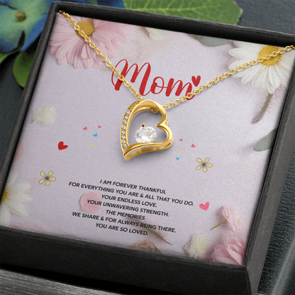 I Am Forever Thankful Necklace – Sentimental Jewelry for Mom