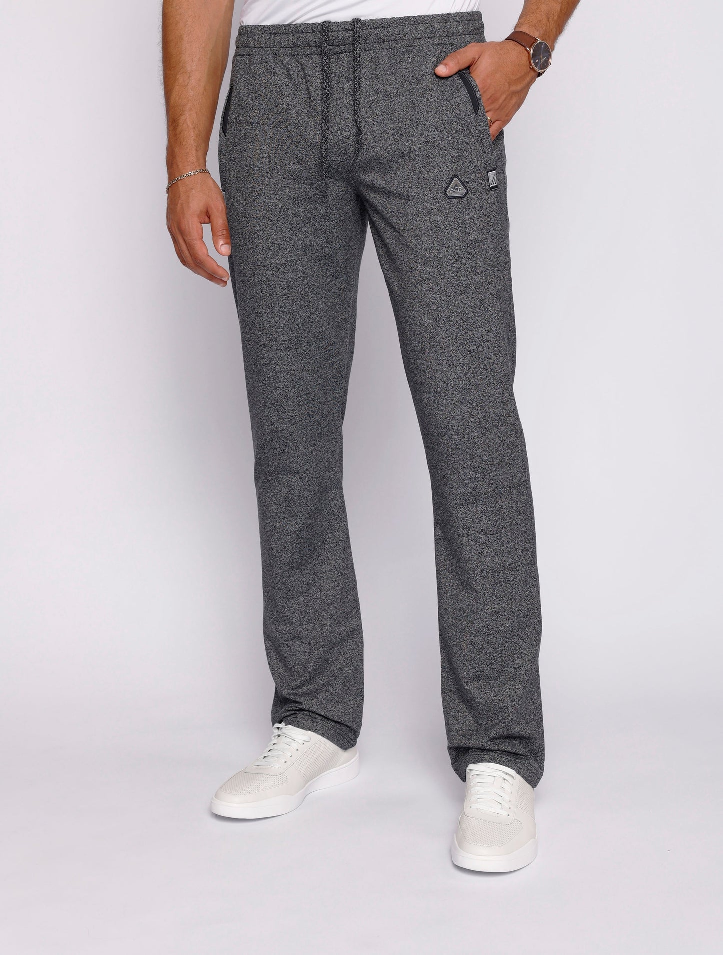 All-Day Comfort Men's Athletic Sweatpants - Straight (Big & Tall Fit) Heather Grey