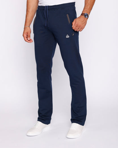 All-Day Comfort Men's Athletic Sweatpants - Straight (Big & Tall Fit) Navy