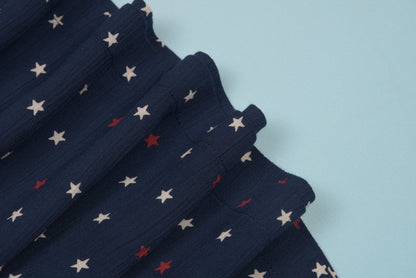 Blue Stars 4th of July Dress