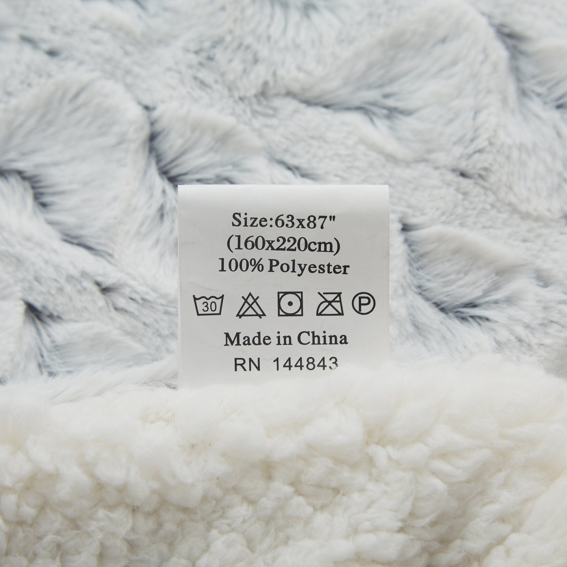 Tache Faux Fur Snowy Owl Super Soft Throw Blanket (#17)
