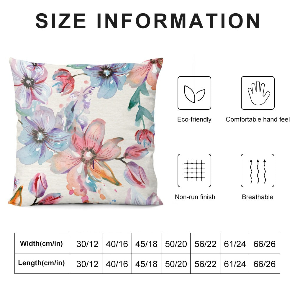 Plush pillow case (double-sided design)