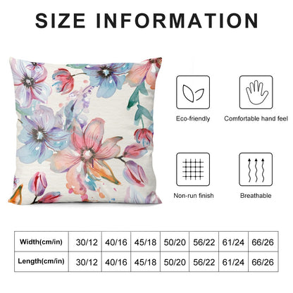 Plush pillow case (double-sided design)