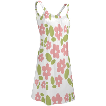 Women's Beach Sling Skirt – Geometric & Floral Print Wrap Style