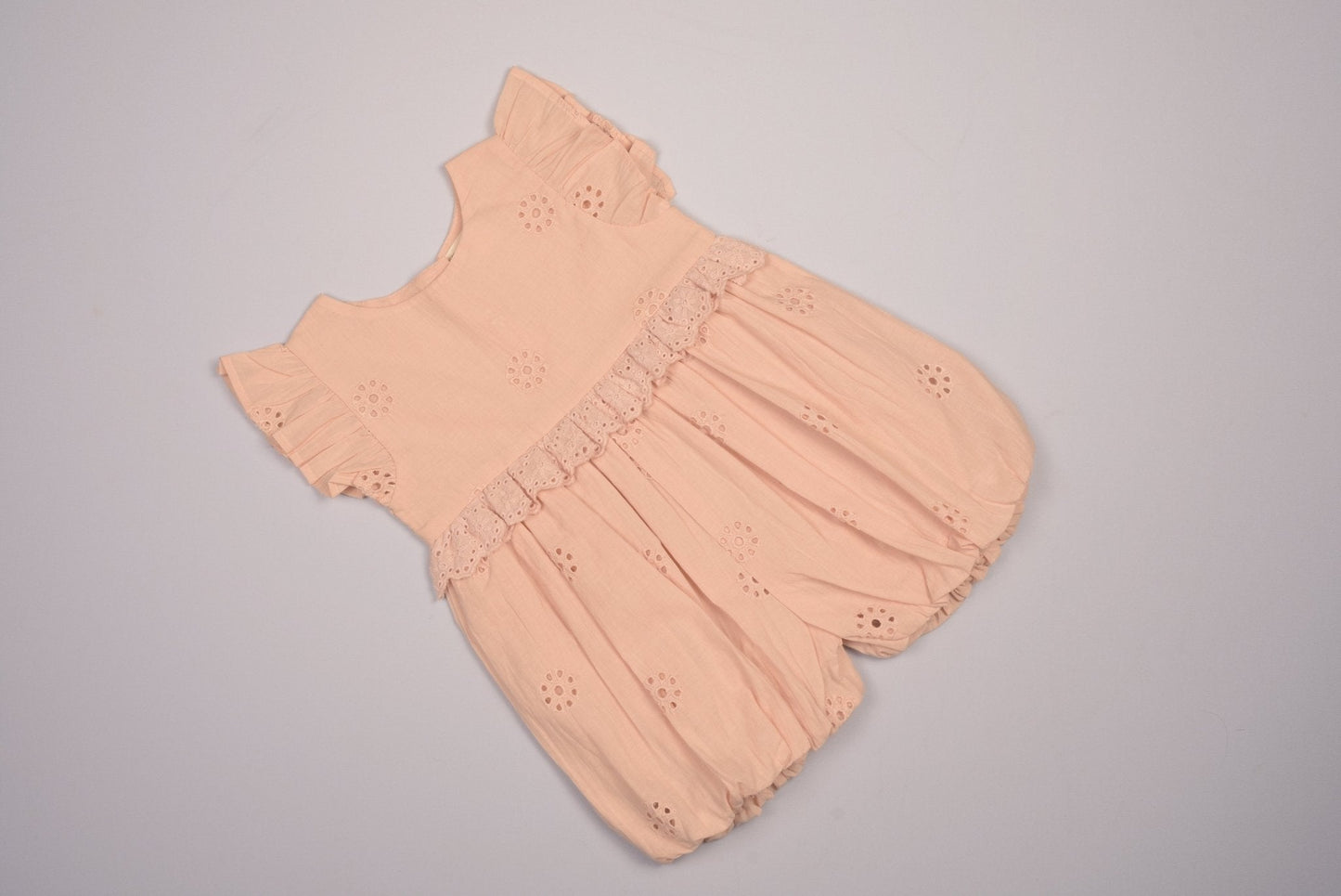 Embroidered Schiffli Romper