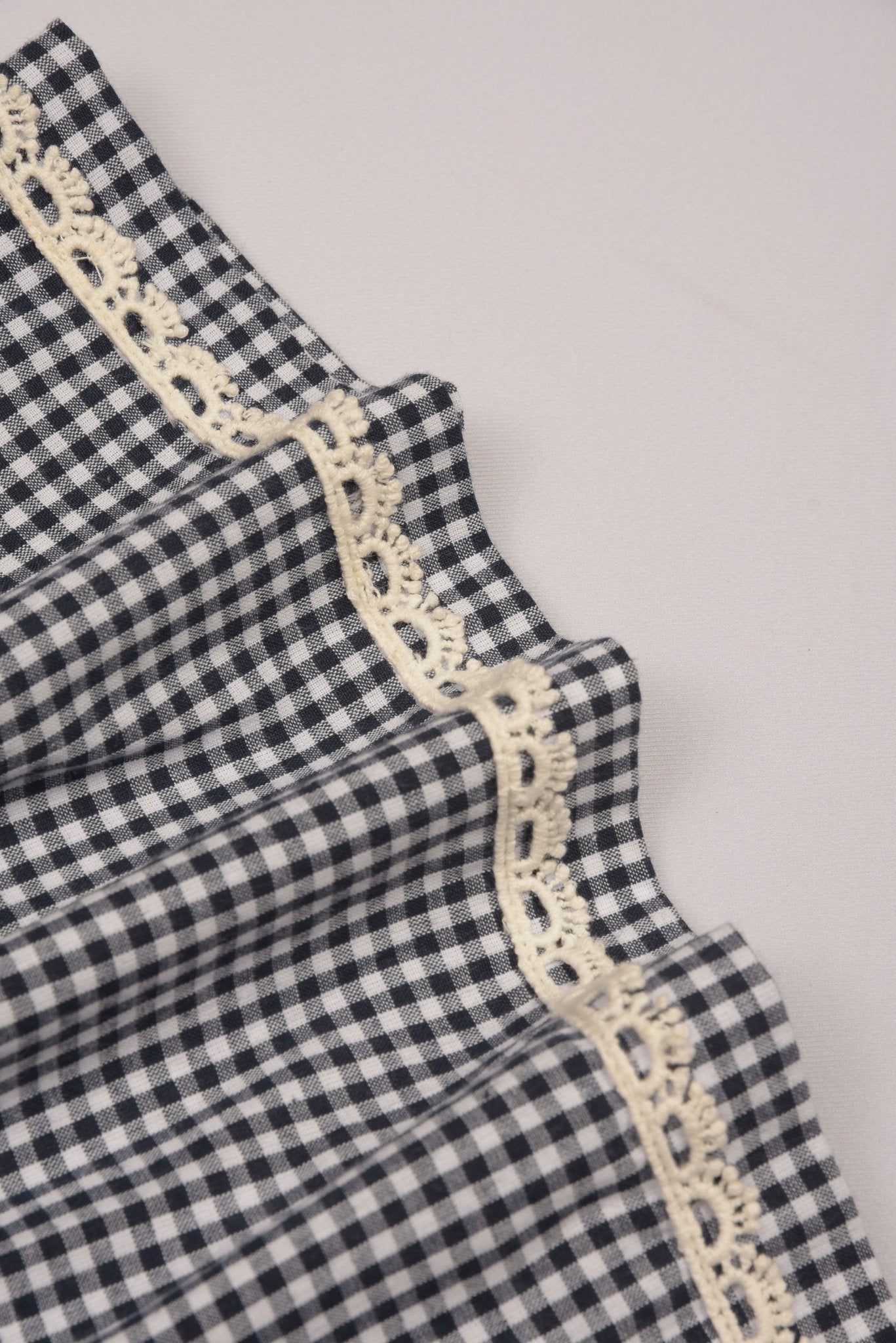 Embroidered Yoke Eith Ruffle Sleeves Dress